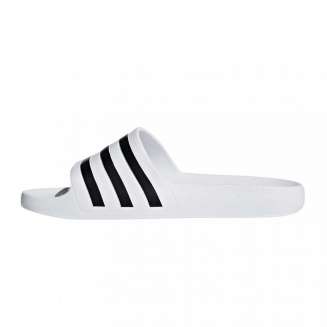 ADIDAS Adilette Aqua Slides ΛΕΥΚΟ-ΜΑΥΡΟ