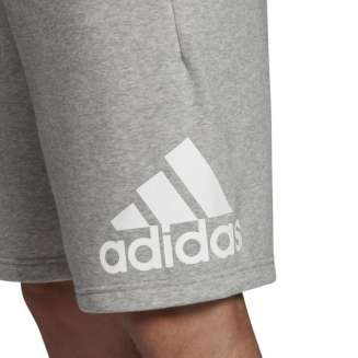 ADIDAS MH BOSShort FT ΒΕΡΜΟΥΔΑ ΓΚΡΙ-ΜΑΥΡΟ