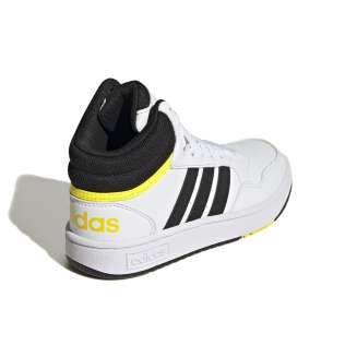 ADIDAS HOOPS MID 3.0 ΛΕΥΚΟ-ΜΑΥΡΟ-ΚΙΤΡΙΝΟ