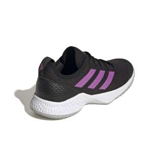 ADIDAS COURTFLASH ΜΑΥΡΟ-ΜΩΒ