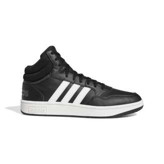 ADIDAS HOOPS 3.0 MID ΜΑΥΡΟ-ΛΕΥΚΟ