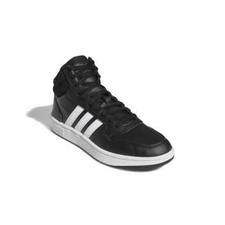 ADIDAS HOOPS 3.0 MID ΜΑΥΡΟ-ΛΕΥΚΟ