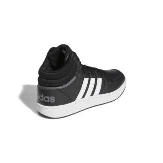 ADIDAS HOOPS 3.0 MID ΜΑΥΡΟ-ΛΕΥΚΟ