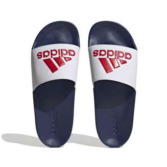 ADIDAS ADILETTE SHOWER ΜΠΛΕ-ΛΕΚΟ-ΚΟΚΚΙΝΟ