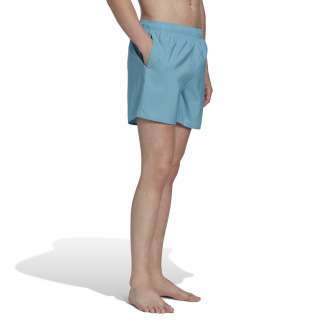 ADIDAS Short Length Solid Swim, ΑΝΤΡΙΚΟ ΜΑΓΙΟ, ΜΠΛΕ