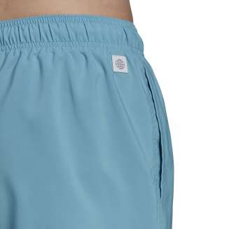 ADIDAS Short Length Solid Swim, ΑΝΤΡΙΚΟ ΜΑΓΙΟ, ΜΠΛΕ