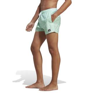 ADIDAS Logo Print CLX Swim Shorts Very Short Length, ΑΝΤΡΙΚΟ