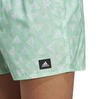 ADIDAS Logo Print CLX Swim Shorts Very Short Length, ΑΝΤΡΙΚΟ