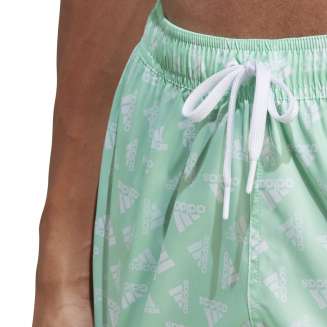 ADIDAS Logo Print CLX Swim Shorts Very Short Length, ΑΝΤΡΙΚΟ