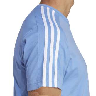 ADIDAS M 3S SJ T, ΑΝΤΡΙΚΟ T-SHIRT, ΓΑΛΑΖΙΟ-ΛΕΥΚΟ