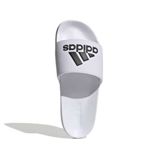 ADIDAS ADILETTE SHOWER SLIDES, ΣΑΓΙΟΝΑΡΕΣ ΛΕΥΚΟ-ΜΑΥΡΟ