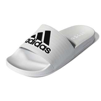 ADIDAS ADILETTE SHOWER SLIDES, ΣΑΓΙΟΝΑΡΕΣ ΛΕΥΚΟ-ΜΑΥΡΟ