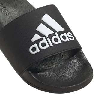 ADIDAS ADILETTE SHOWER SLIDES, ΣΑΓΙΟΝΑΡΕΣ ΜΑΥΡΟ-ΛΕΥΚΟ