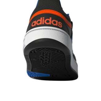 ADIDAS HOOPS 3.0 CF C ΜΑΥΡΟ-ΜΠΛΕ-ΠΟΡΤΟΚΑΛΙ