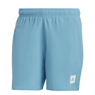 ADIDAS Short Length Solid Swim, ΑΝΤΡΙΚΟ ΜΑΓΙΟ, ΜΠΛΕ