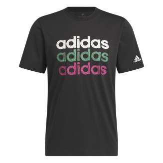 ADIDAS Multi Linear Sportswear T-shirt,ΜΑΥΡΟ