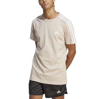 ADIDAS Essentials 3-stripes, ΑΝΔΡΙΚΟ T-SHIRT ΜΠΕΖ