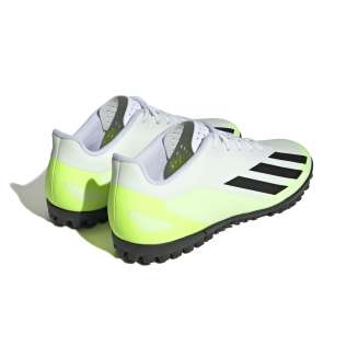 ADIDAS ΠΑΠΟΥΤΣΙΑ ΠΟΔΟΣΦΑΙΡΟΥ X CRAZYFAST 4 TF, ΓΚΡΙ-ΜΑΥΡΟ-ΛΑΧΑΝΙ