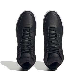 ADIDAS HOOPS 3.0 MID, ΜΑΥΡΟ-ΑΣΠΡΟ