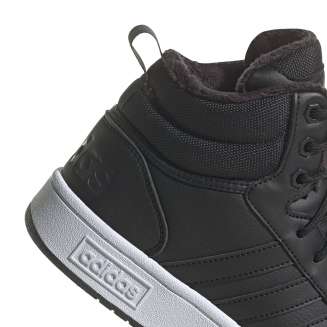 ADIDAS HOOPS 3.0 MID, ΜΑΥΡΟ-ΑΣΠΡΟ