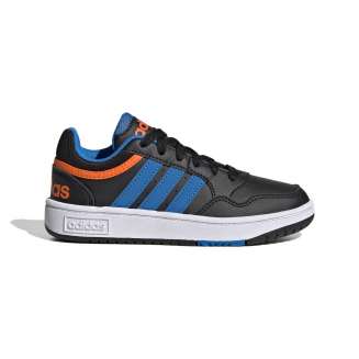 ADIDAS HOOPS 3.0 ΜΑΥΡΟ-ΜΠΛΕ-ΠΟΡΤΟΚΑΛΙ