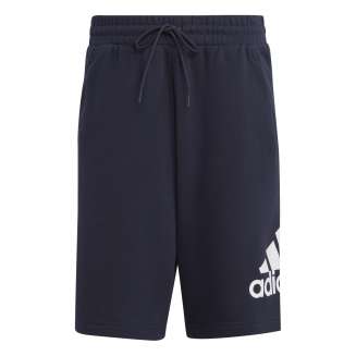 ADIDAS Essentials Big Logo French Terry, ΜΠΛΕ-ΑΣΠΡΟ ΤΥΠΩΜΑ