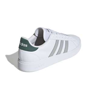 ADIDAS GRAND COURT BASE 2.,ΛΕΥΚΟ-ΑΣΗΜΙ-ΠΡΑΣΙΝΟ