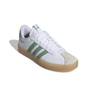 ADIDAS VL COURT 3.0,ΛΕΥΚΟ-ΠΡΑΣΙΝ0