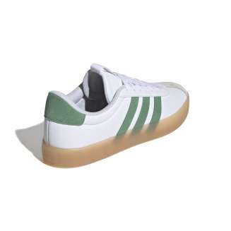 ADIDAS VL COURT 3.0,ΛΕΥΚΟ-ΠΡΑΣΙΝ0