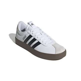 ADIDAS VL COURT 3.0 ΛΕΥΚΟ-ΜΑΥΡΟ-ΚΑΦΕ