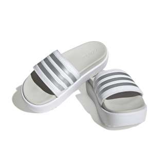 YΠΟΔ. ADIDAS ADILETTE PLATFORM FTWWHT/ZEROMT/GREONE