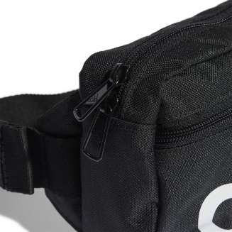 LINEAR BUM BAG BLACK/WHITE