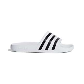 ADIDAS Adilette Aqua Slides ΛΕΥΚΟ-ΜΑΥΡΟ