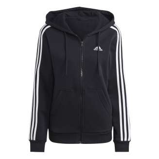 ADIDAS ΖΑΚΕΤΑ W 3S FL FZ HD BLACK/WHITE