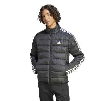 Essentials 3-Stripes Light Down Jacket BLACK