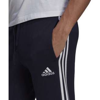 Adidas Essentials Παντελόνι Φόρμας με Λάστιχο Navy Μπλε