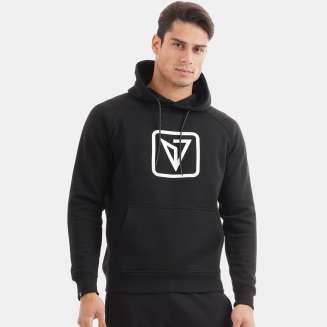 MAGNETIC NORTH HD LOGO HOODIE ΜΑΥΡΟ